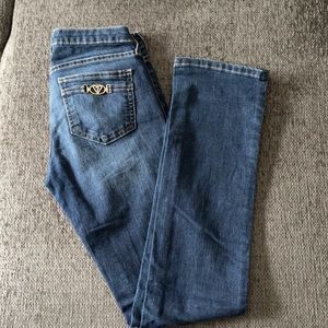 Guess women’s jeans low rise straight size 25 grace fit